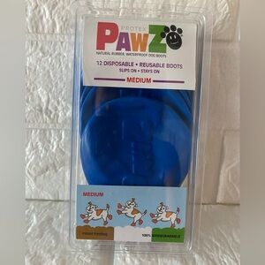 PawZ Rubber Dog Boots - Medium - New in Box